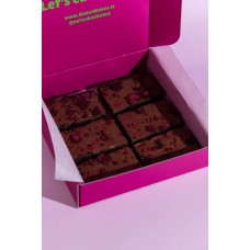 Raspberry Fudge Brownies