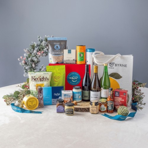 Irish Selection Hamper with Wine