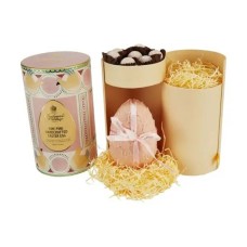 Charbonnel and Walker Pink easter egg with pink Marc de champagne truffles