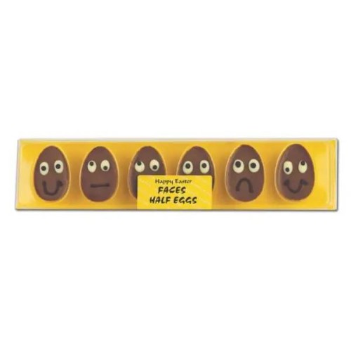 FACES HALF EGGS