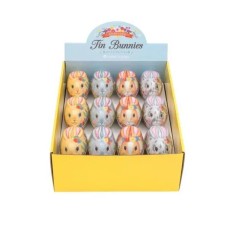 TIN TREATS Bunny Tin with Choc Eggs 100g