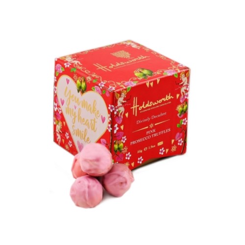 Holdsworth Pink Prosecco Truffle Box