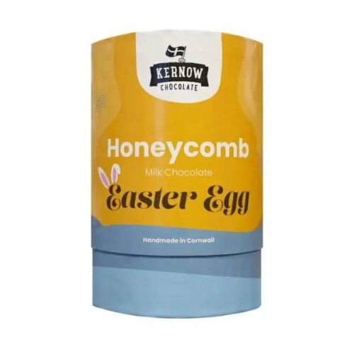 KERNOW Honeycomb Milk Chocolate Easter Egg 180g