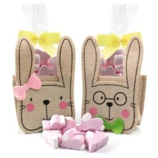 MR & MRS NIBBLES FELT BAG (2 Quantity)