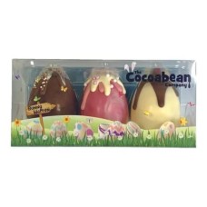 TRIO OF DRIPPY EGGS