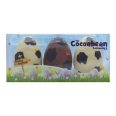 CHICK AND MOO TRIO OF SMALL EGGS