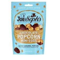 JOE & SEPHS Chocolate Popcorn Mini Eggs 60g (2 Quantity)
