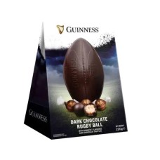GUINNESS Dark Chocolate Rugby Ball with Truffles 220g