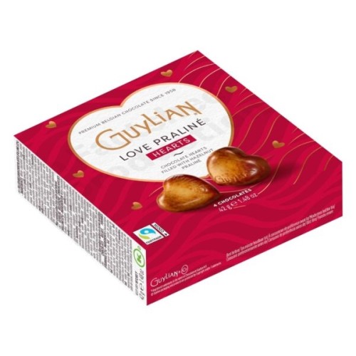 GUYLIAN Love Praline Hearts 42g