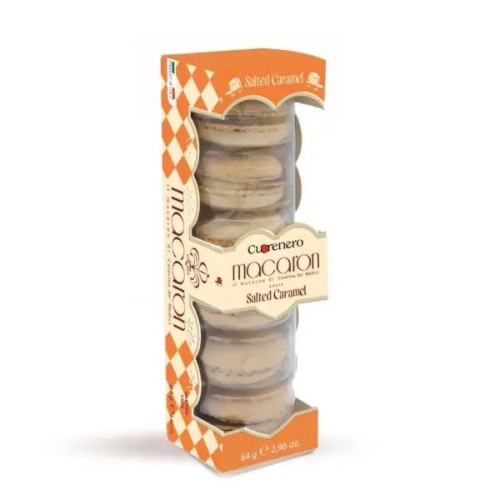 SALTED CARAMEL MACARONS 6PC*
