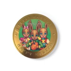 EASTER BUNNYS MEDALLION (3 Quantity)