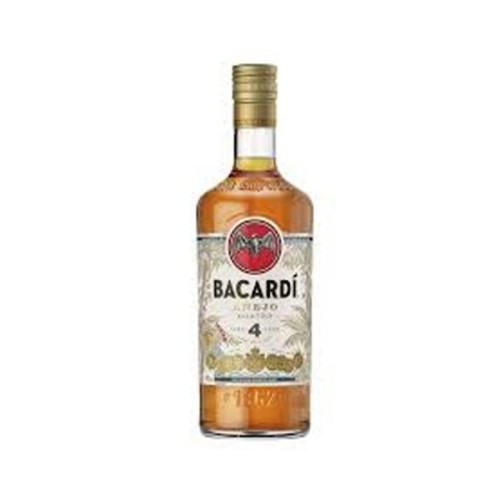 Bacardi Cuatro Anejo Rum 70cl