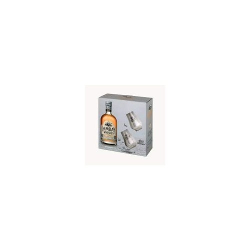 Lambay Malt Irish Whiskey 43Â° Gift Set With 2 Glasses