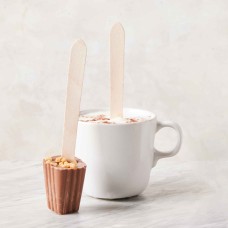 Chocolate Fudge Hot Chocolate Spoon Duo