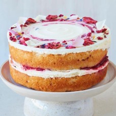 Wheat Free Vegan Summer Berry Cake