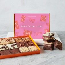 Sent with Love Mixed Mini Brownie box (12 Pieces)