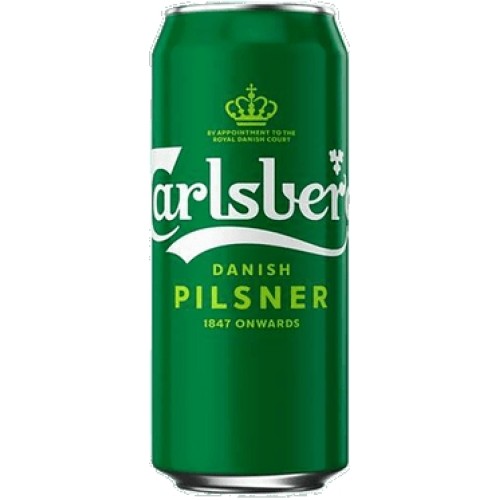 Carlsberg Danish Pilsner Larger 24 Pack -50cl Can
