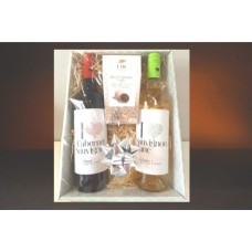 Wine and Chocolate Truffles Hamper