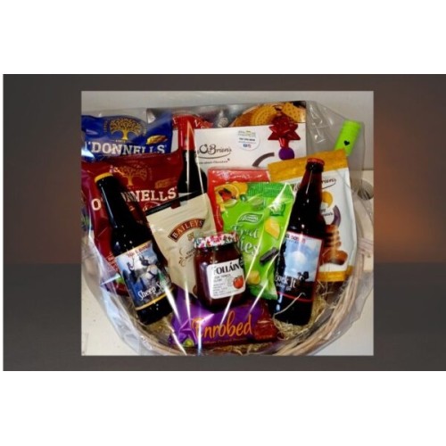 Craft Beer & Snacks Gift Basket