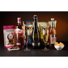 Pink Gin, Prosecco and Treats Gift Hamper