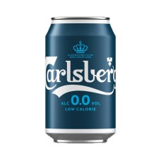 Carlsberg 0.0 Alcohol-Free Can - Case of 24