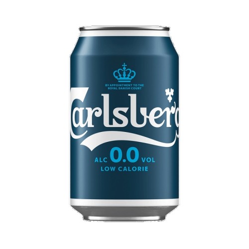 Carlsberg 0.0 Alcohol-Free Can - Case of 24