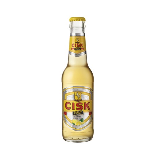 Cisk Chill Lemon Glass Bottle - Case of 24