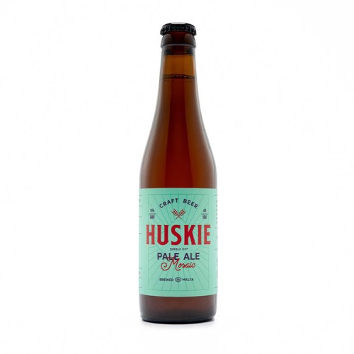 Huskie Mosaic Pale Ale glass bottle - Case of 15