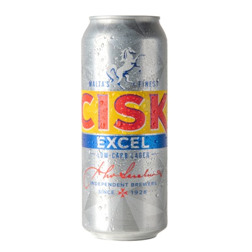 Cisk Excel Low-Carbohydrate Lager Can - Case of 24
