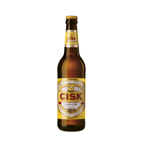 Cisk Lager Glass Bottle - Case of 20
