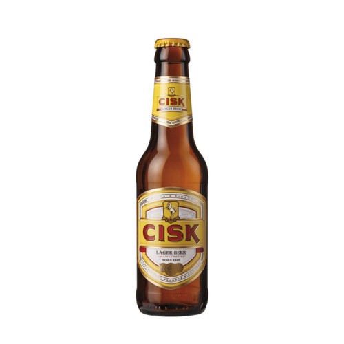 Cisk Lager Glass Bottle - Case of 24
