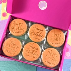 Fancy Birthday Cookie Box ((12 pack))