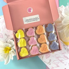 Mother's Day Mini Heart Cookies (100 pack)