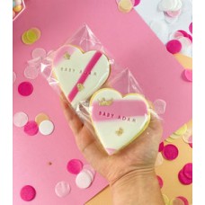 Design Your Own HEART Cookies (100 pack)