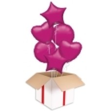 Red Party Bouquets (2x Bunch of 6 Balloons (12 Balloons))