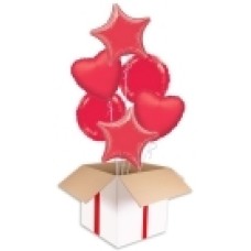 Fuchsia Party Bouquets (2x Bunch of 6 Balloons (12 Balloons))
