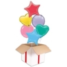 Holographic Mix Party Bouquets (2x Bunch of 6 Balloons (12 Balloons))
