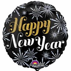 Happy New Year Balloon (3 Balloons Gift Boxed)