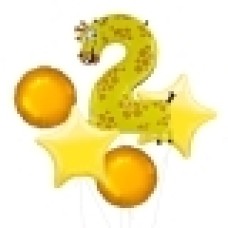 No 1 Dog Zooloon Foil Balloon (3 Balloons Gift Boxed)