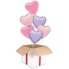 Multi Colour Party Bouquets (2x Bunch of 6 Balloons (12 Balloons))