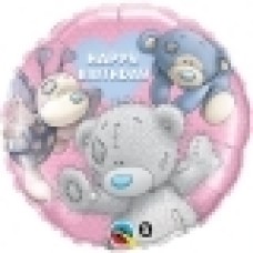 Celebration Pink Happy Birthday Balloon (3 Balloons Gift Boxed)