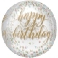 Pink Dotty Birthday Balloon (3 Balloons Gift Boxed)