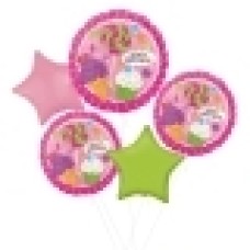 Pink Stars Birthday Girl Balloon (3 Balloons Gift Boxed)