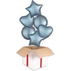 Royal Mix Satin Party Bouquets (2x Bunch of 6 Balloons (12 Balloons))