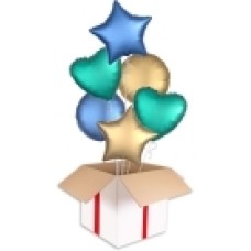 Princess Mix Satin Party Bouquets (2x Bunch of 6 Balloons (12 Balloons))