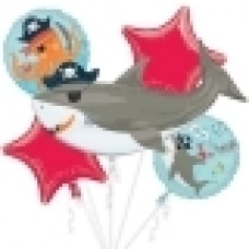 Rocket Birthday Blast Balloon Bouquet