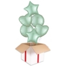 Blue Pastel Party Bouquets (2x Bunch of 6 Balloons (12 Balloons))