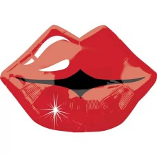 Kissy Lips Junior Shape Balloon (3 Balloons Gift Boxed)