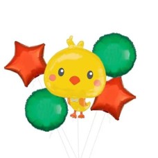 Yellow Chick Supershape Balloon