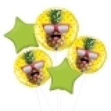 Happy Birthday Kittens Balloon (3 Balloons Gift Boxed)